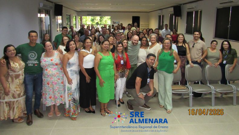 Dia de diálogo e fortalecimento da educação em Almenara!